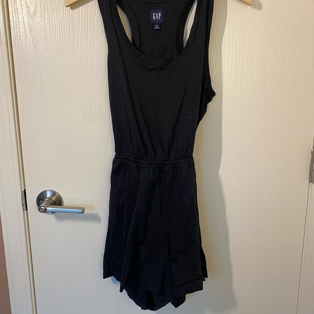 GAP black Sleeveless Jumpsuit